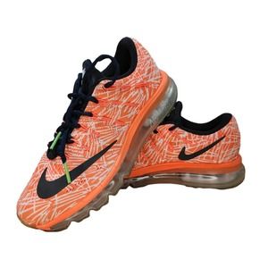 Nike Shoes Womens Air Max Hyper Running Sneakers Orange Gym Train Sz 9